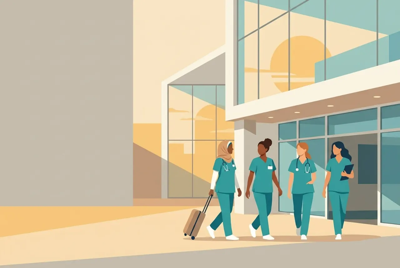 International nurses arriving to begin U.S. healthcare careers